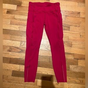 Lululemon Fast and Free High-Rise Tight 25" size 8